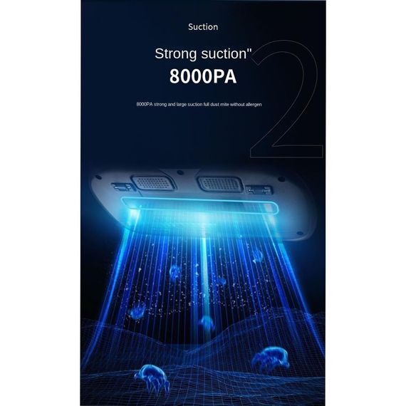 Бездротовий пилосос для чищення кліщів 8000 Па, 3600 мАг XPRO LY-383 (46300-_385) | Зображення 7