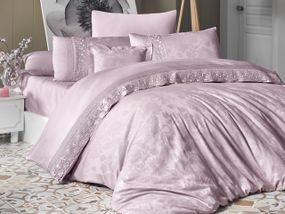 Комплект постельного белья First Choice Vip Satin Moonlight 200x220 Buhara Powder