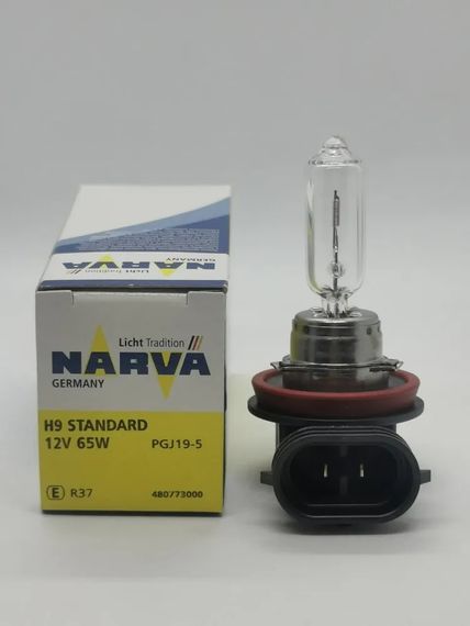 Галогеновая лампа Narva 48077 H9 12V 65W PGJ19-5 | Зображення 1