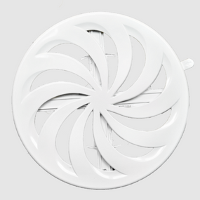 Вентиляційна решітка airRoxy кругла регульована арт.02-325