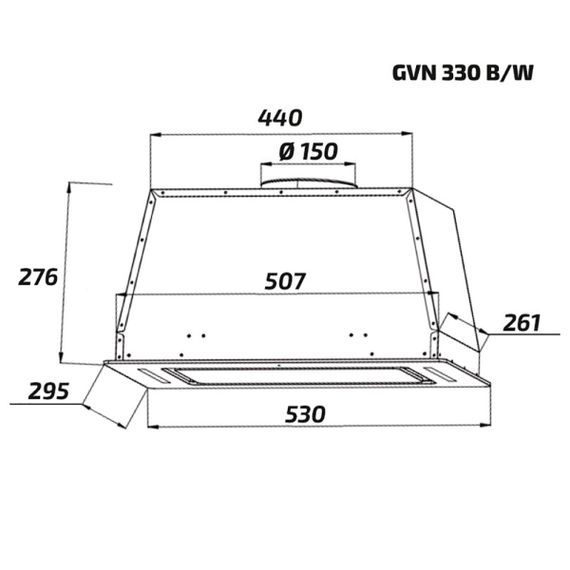 Витяжка Grunhelm GVN 330 W | Зображення 5