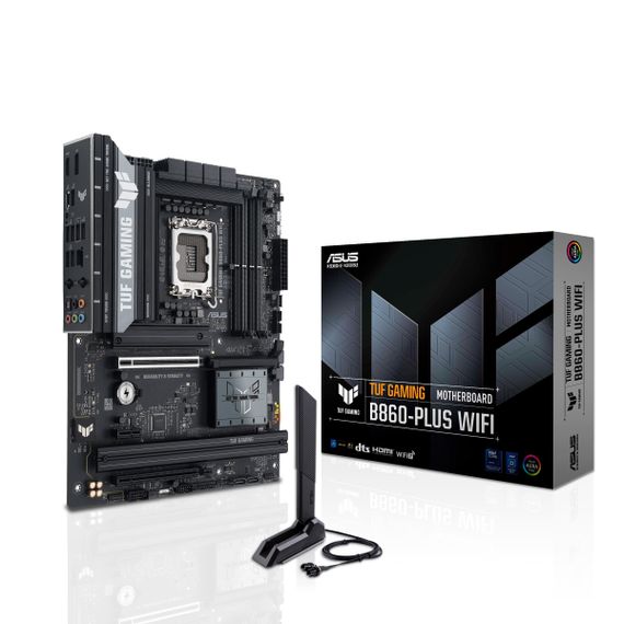 Материнcкая плата ASUS TUF GAMING B860-PLUS WIFI s1851 B860 2xDDR5 M.2 DP HDMI USB Type-C Wi-Fi BT ATX 90MB1JL0-M0EAY0 | Зображення 7