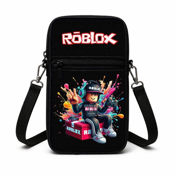 Сумка-чохол для телефону Roblox,дитяча сумка через плече, водонепроникна міні-сумка (4827)
