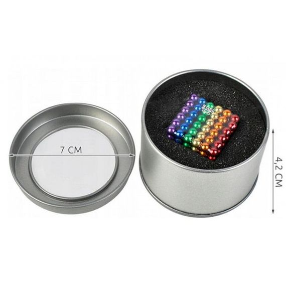 Іграшка неокуб Нео, Магнітний конструктор з кульок Нео Куб, Магнітна іграшка neo cube XV-97 | Зображення 1