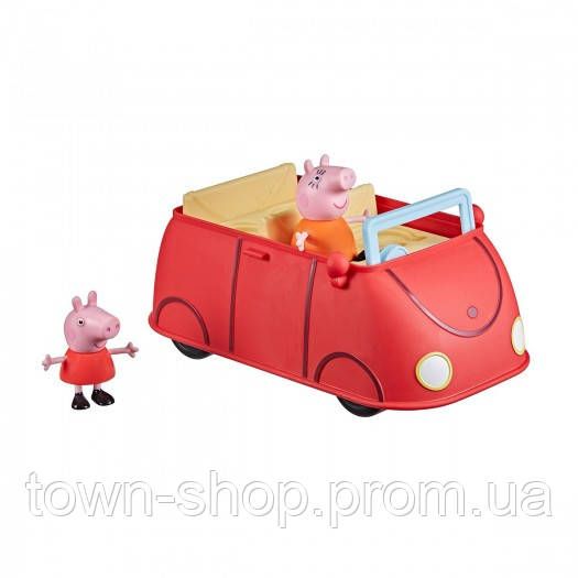 Игровой набор Peppa - Машина семьи Пеппы (2 фигурки, звук) | Зображення 3