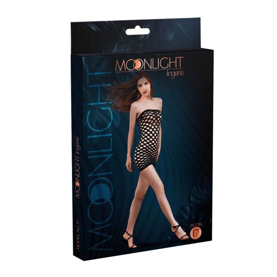 Сітчаста сукня Moonlight Model 17 XS-L  Black | Зображення 2