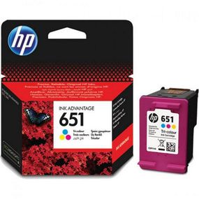 Картридж HP No.651 DJ Ink Advantage 5575/5645/OfficeJet 202 Tri-color (300 стр) (C2P11AE)