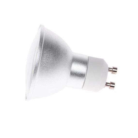 Лампа светодиодная LED 3.3W GU10 CW MR16 (LedLumen) 220V | Зображення 4