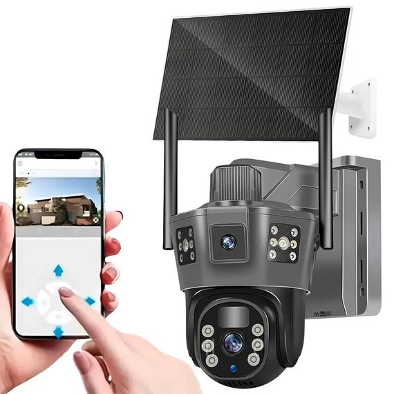 Wi-Fi камера відеоспостереження на сонячній батареї XPRO TP-18 (234572806_1686) | Зображення 7