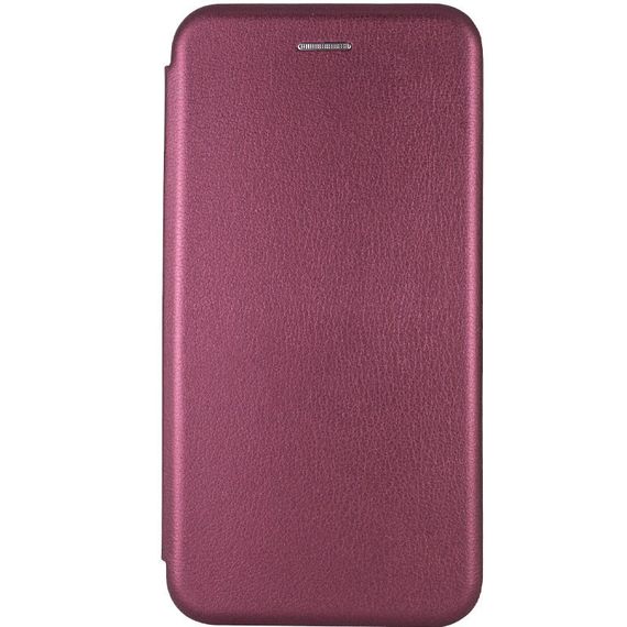 Шкіряний чохол (книжка) Classy для Samsung Galaxy A33 5G Слот для візитки, Бордовий