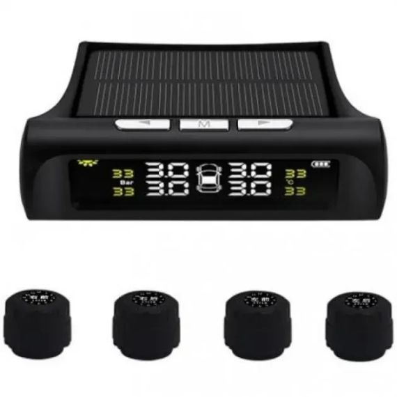 Система контроля давления в шинах TPMS+SOLAR  внешние датчики | Зображення 1