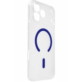 Чохол PC Slim Matte with Magnetic Fit (camera button) для Apple iPhone 17 Pro (6.3") Blue