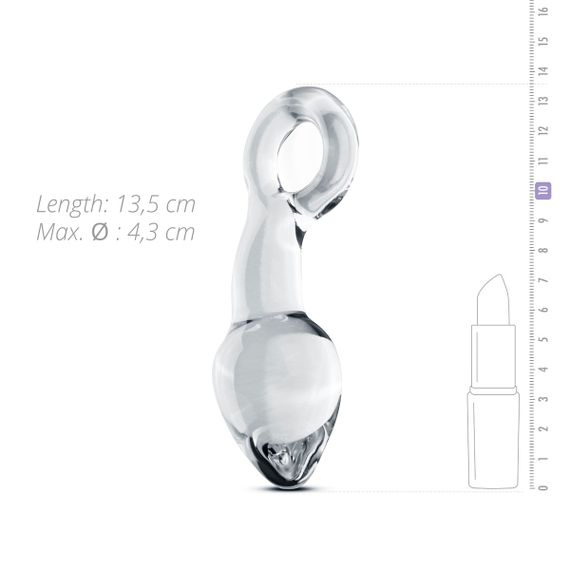 Скляний стимулятор простати Gildo Glass Prostate Plug No. 13 | Зображення 2
