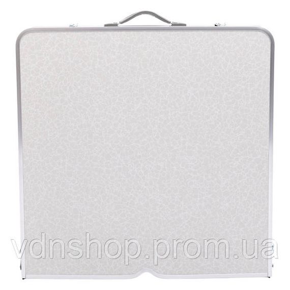 Раскладной стол + 4 стула кемпинговый набор для пикника, рыбалки, отдыха, туризма Белый JY-12061W | Зображення 1