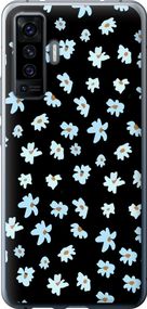 Чехол на Vivo X50 Цветочный "4900u-1955-17620"