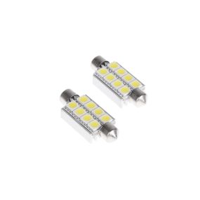 Лампа автомобільна світлодіодна LED SV8.5 CW (Festoon) 42mm 12V
