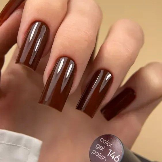 Гель-лак Valeri 146 "Темний каштан" 6мл | Зображення 2