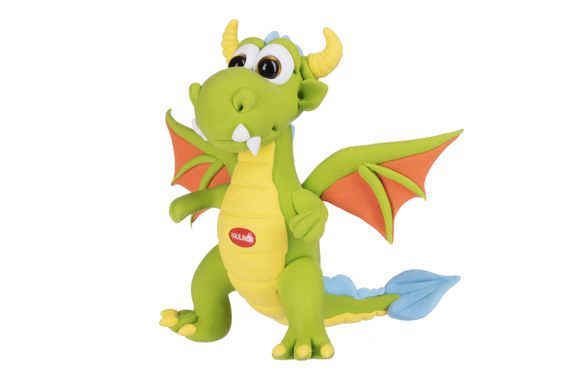 Масса для лепки Paulinda Super Dough Cool Dragon Дракон зеленый PL-081378-13 (PL-081378-13) | Зображення 1