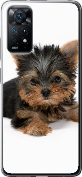 Чехол на Xiaomi Redmi Note 11 Щенок йоркширского терьера "931u-2516-17620"