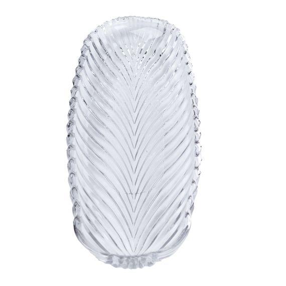 Блюдо для рыбы овальное 39.5 х 13.5 прозрачное | Зображення 3