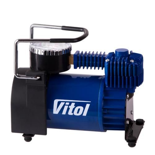 Компресор "ViTOL" К-52 150psi/15Amp/40л/Автостоп/прикурювач | Зображення 3