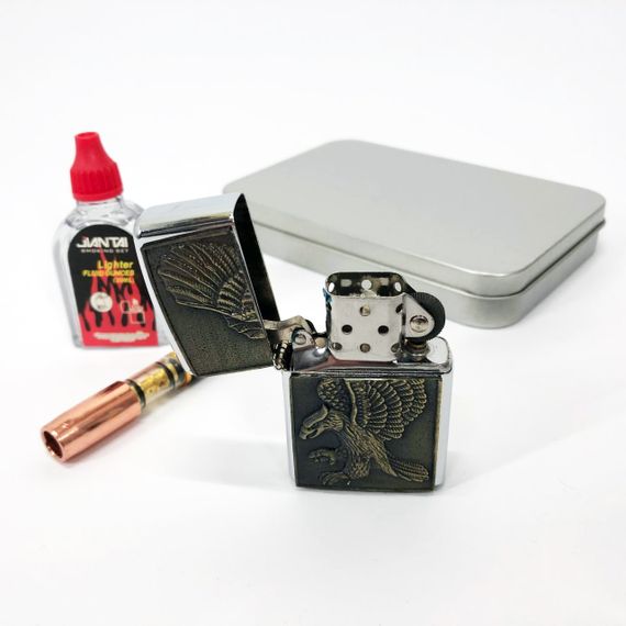 Запальничка подарункова сувенірна N9, Запальнички бензинові, Подарункові прикольні запальнички IR-24 | Зображення 6