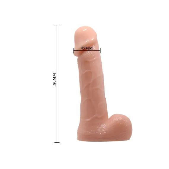 Страпон телесный ULTRA PASSIONATE – 18 см sexstyle | Зображення 6