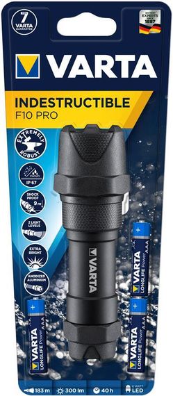 Фонарь Varta Indestructible F10 Pro LED 3хААА (18710101421) | Зображення 3