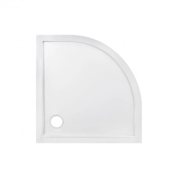 Душевой поддон Qtap Robin 308812C 80x80x12 см + сифон | Зображення 2