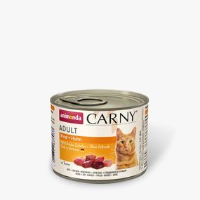 Корм Animonda Carny Adult Beef and Chicken влажный с говядиной и курицей для взрослых котов 200 гр