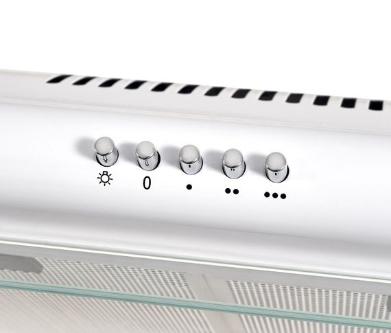Витяжка для кухні плоска біла Ventolux ROMA 50 WH LUX | Зображення 1