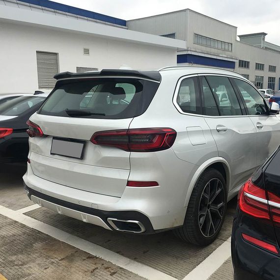Спойлер заднего стекла V1 (Натуральный карбон) для BMW X5 G05 2019- гг | Зображення 4