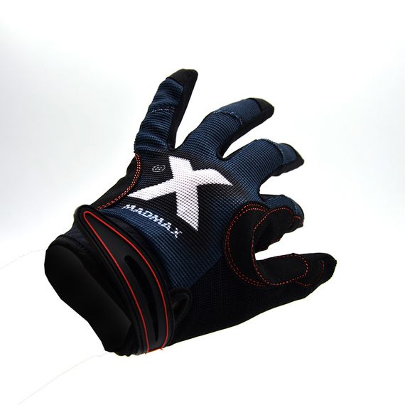 Рукавички для фітнесу MadMax MXG-102 X Gloves Black/Grey/White M | Зображення 1