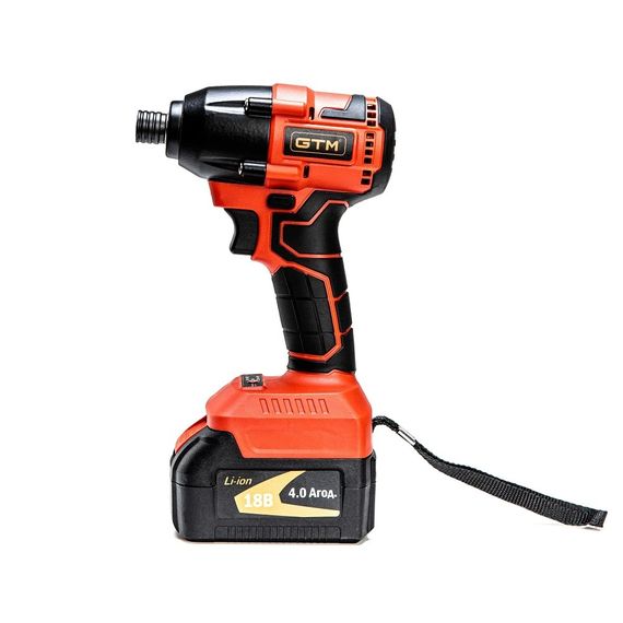 Гвинтокрут акумуляторний GTM IS18/320BL (320 Нм, 1/4", BL, GTM 18V) | Зображення 2