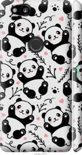 Чохол на Google Pixel 2 Панди "4318m-1075-2448"