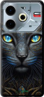 Чохол на Tecno POVA 6 Neo Кішка "5548b-3753-2448"