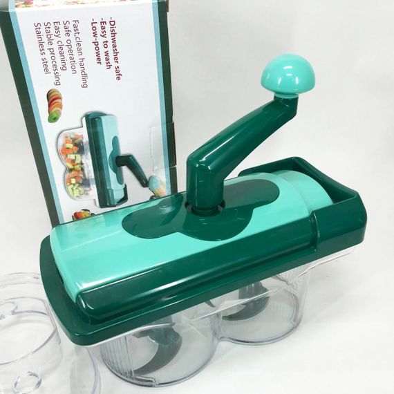 Овочерізка Nicer Dicer Twist багатофункціональна мультирізка, подрібнювач для продуктів | Зображення 1