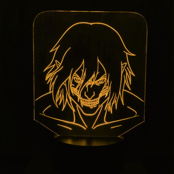 Акриловый светильник-ночник Титан желтый tty-n000292