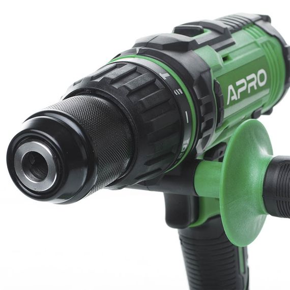 Дриль-шурупокрут ударний APRO 20 В, 2 А, 20HD 2 АКБ, ЗП, кейс 8950321 | Зображення 3