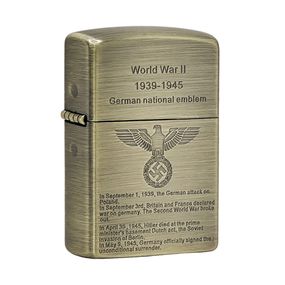 Металлическая Бензиновая Зажигалка Zorro WW2