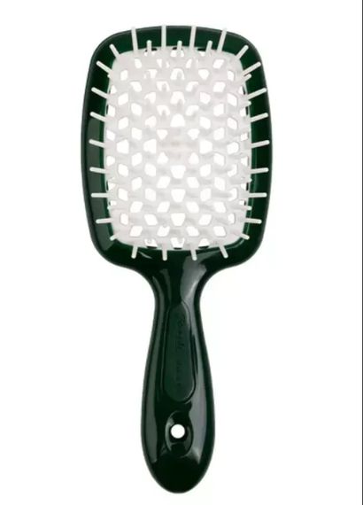 Гребінець для волосся Janeke superbrush Small The Original 72SP234VER Зелена з білим