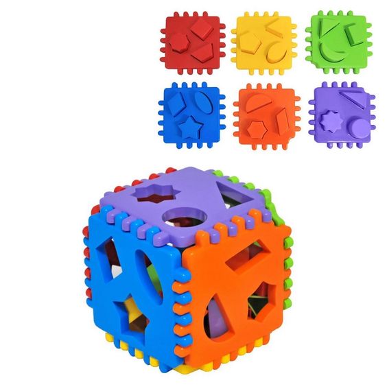 Іграшка-сортер "Smart cube" 39759 Tigres 24 ел., у сітці (4820159397594) | Зображення 1