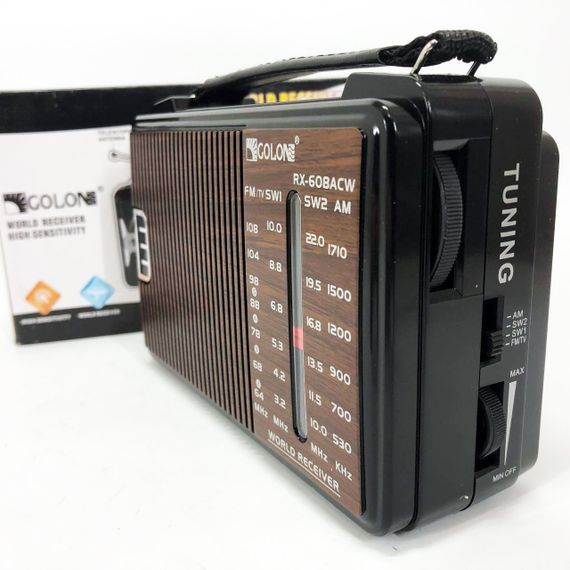 Радіоприймач з хорошим прийомом для дачі GOLON RX-608, Радіоприймач з відмінним прийомом і стереозвуком QH-47 | Зображення 8