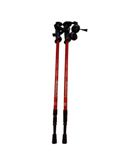 Треккинговые палки Antishock Red пара