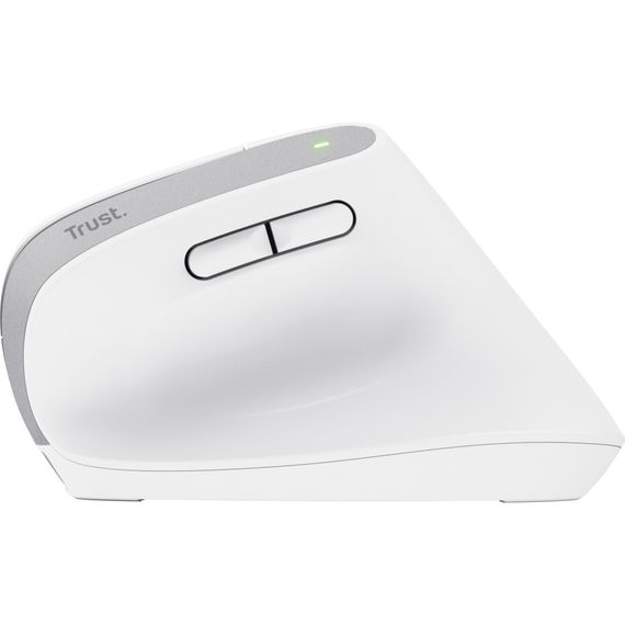 Мишка Trust Bayo+ Ergonomic Wireless/Bluetooth White (25399) | Зображення 3