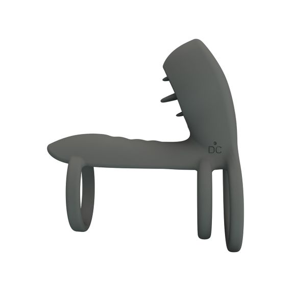 Насадка с вибрацией Pretty Love - MASTER RING GRAY, BI-040135-1 sexstyle | Зображення 3