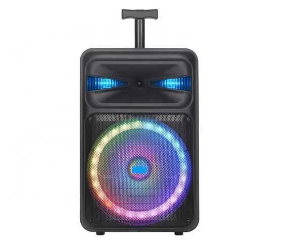 Портативная колонка XPRO GZ-Q12 чемодан  30Вт, USB, SD, FM радио, Bluetooth, 1 микрофон, ДУ (MER-15682) | Зображення 2