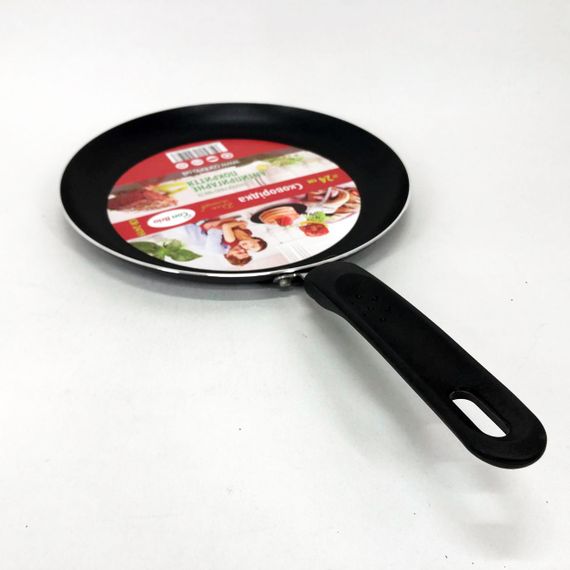 Сковорода для млинців Con Brio CB-2419 з антипригарним покриттям Xylan plus 24 см, якісна сковорода | Зображення 5