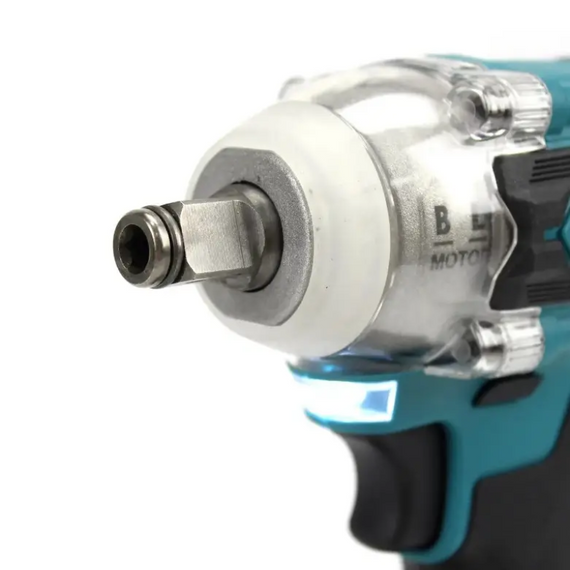 Акумуляторний гайковерт 48V, 5AH, з тріскачкою набором головок і насадок, 2 АКБ | Зображення 9