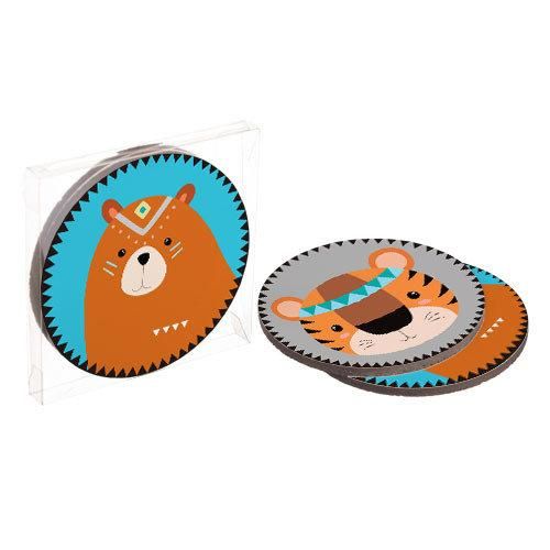 Підставки під гаряче Coaster Стиль індіанця (корок) 10 см